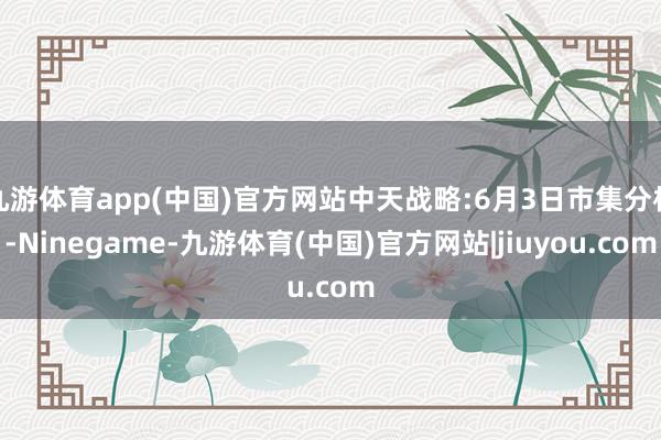 九游体育app(中国)官方网站中天战略:6月3日市集分析-Ninegame-九游体育(中国)官方网站|jiuyou.com
